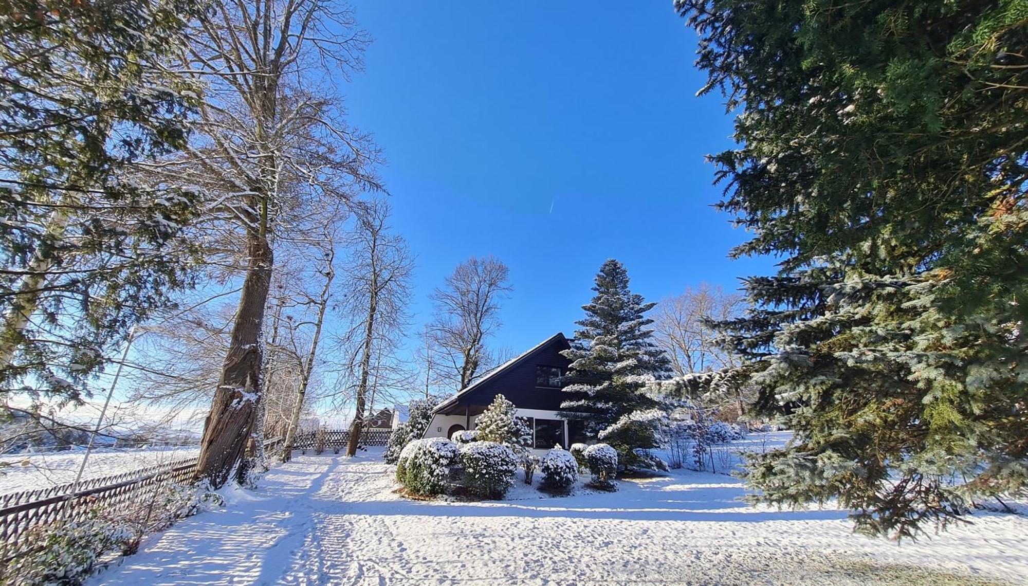 Villa Ferienhaus Drebach Exterior foto