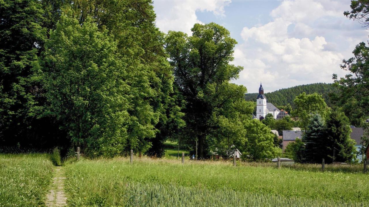 Villa Ferienhaus Drebach Exterior foto